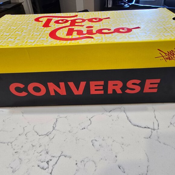 Converse x Topo Chico Chuck Taylor All Star Low Black Men's Shoes A10455C SZ 11 - Picture 9 of 13